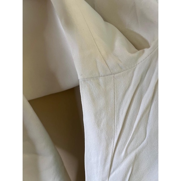 Dolce Gabbana Off White Double Button Closure Dress Pants Womens Size IT46 US 10 - Picture 7 of 11